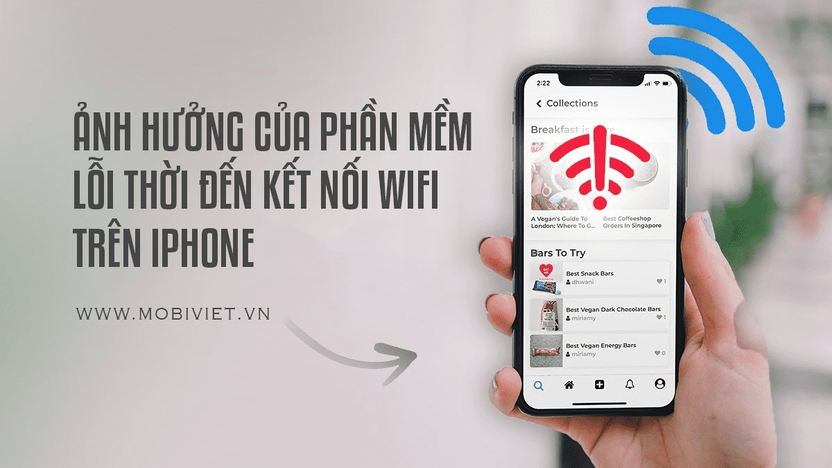 Ảnh hưởng của phần mềm lỗi thời đến kết nối WiFi trên iPhone