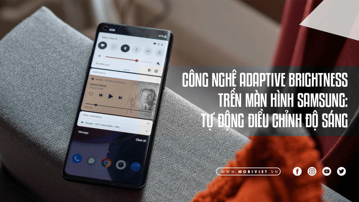 Công Nghệ Adaptive Brightness Trên Màn Hình Samsung: Tự Động Điều Chỉnh Độ Sáng