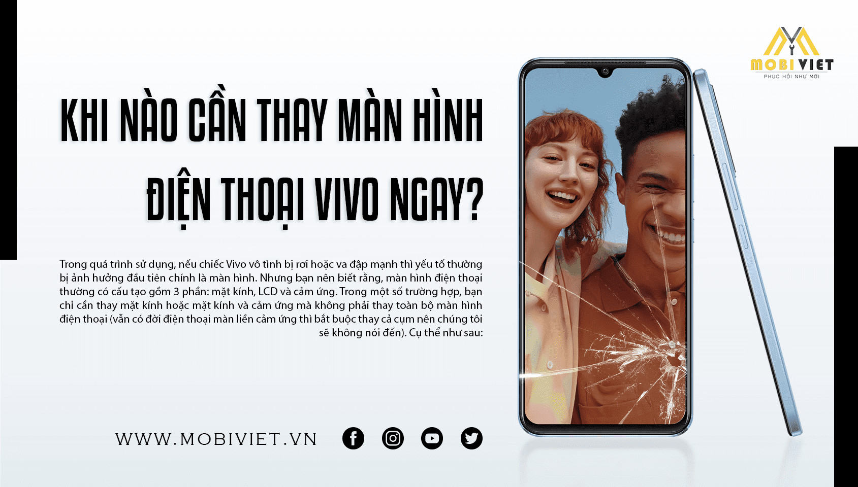 Khi nào cần thay màn hình điện thoại Vivo ngay?