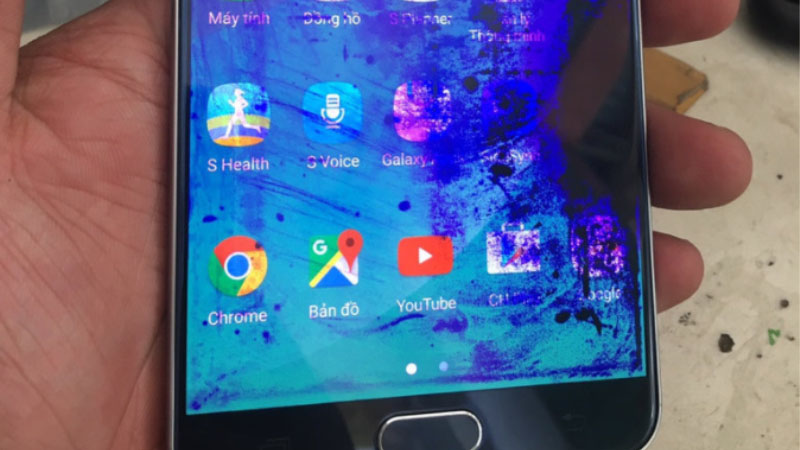 3 điều bạn nên biết khi màn hình Samsung bị chảy mực