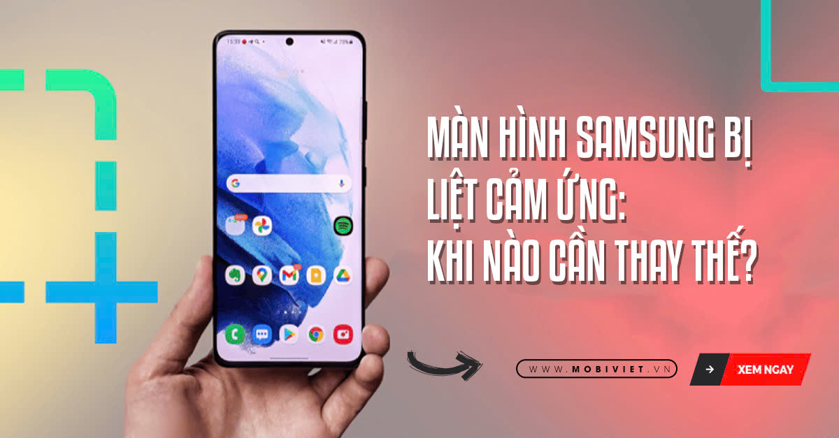 Màn hình Samsung liệt cảm ứng: Có thể tự sửa hay cần đến trung tâm?