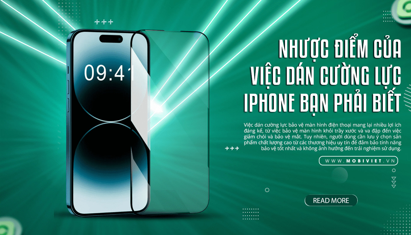 Nhược điểm của Việc Dán Cường Lực iPhone Bạn Phải Biết