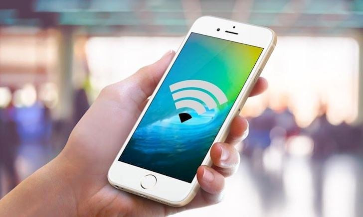 Khó khăn khi kết nối internet trên iPhone khi WiFi bị hư