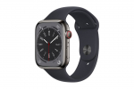 Apple Watch S8 LTE 41mm viền thép dây cao su chính hãng VN/A