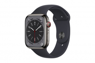 Apple Watch S8 LTE 45mm viền thép dây cao su chính hãng VN/A