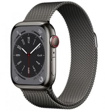 Đồng hồ thông minh Apple Watch S8 LTE 45mm viền thép dây thép